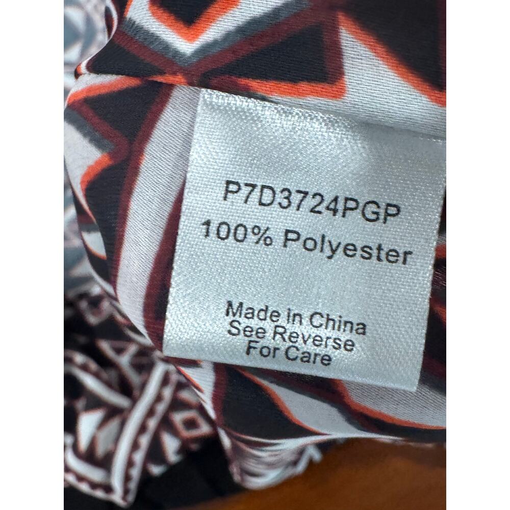 NWT Parker NY Halter Mini Dress Sz Small Black White Geometric Print Sleeveless - Picture 7 of 11